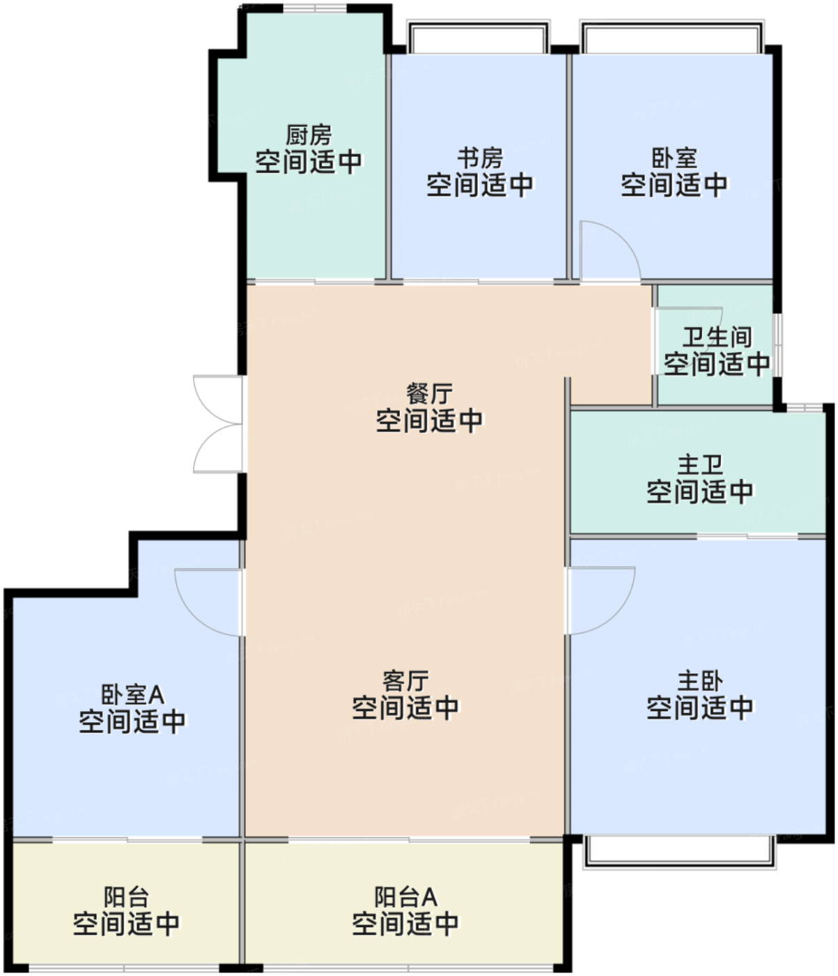 寰&middot;誉143㎡C户型